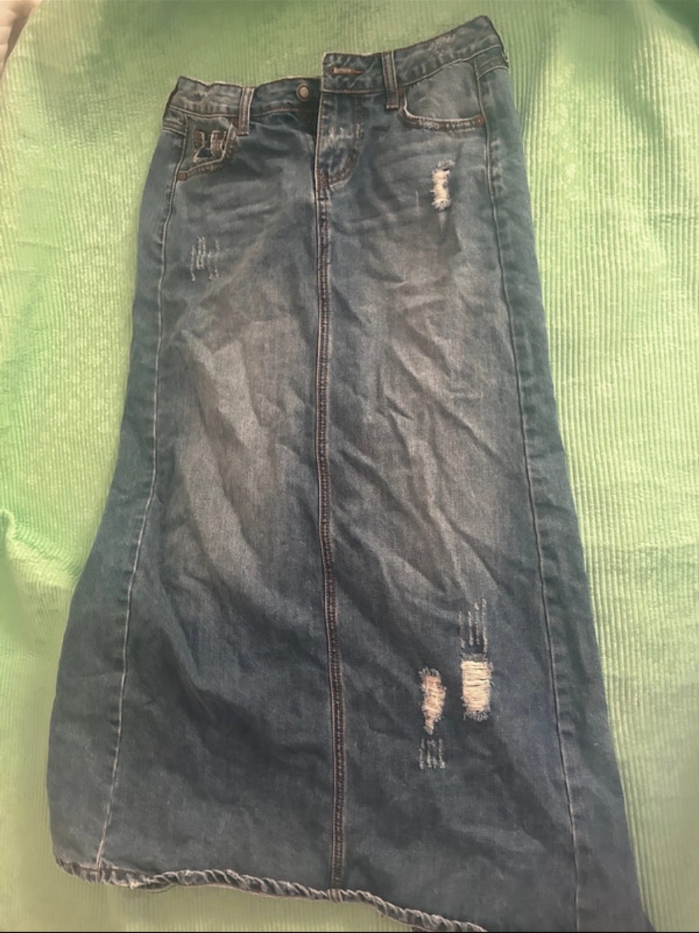 Jean skirt